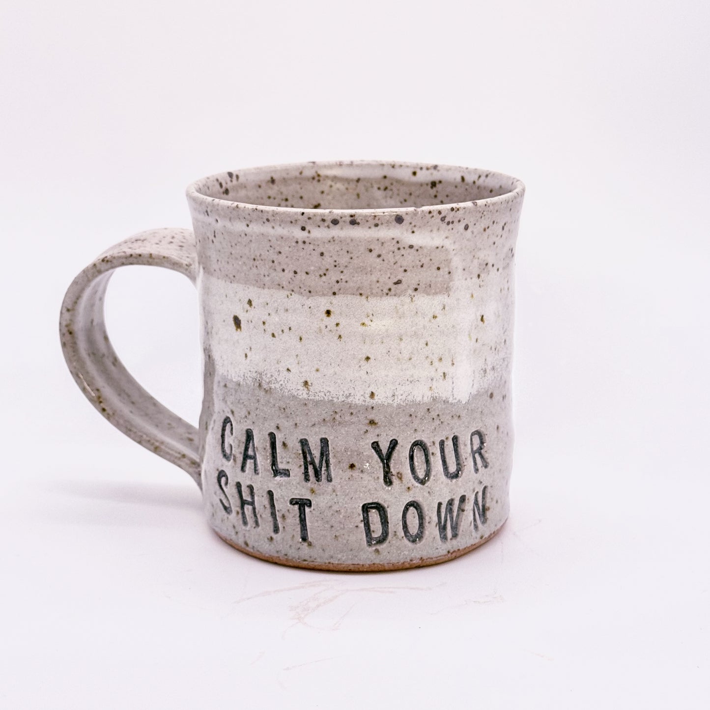 "Calm Your Shit Down" Coffee Mugs