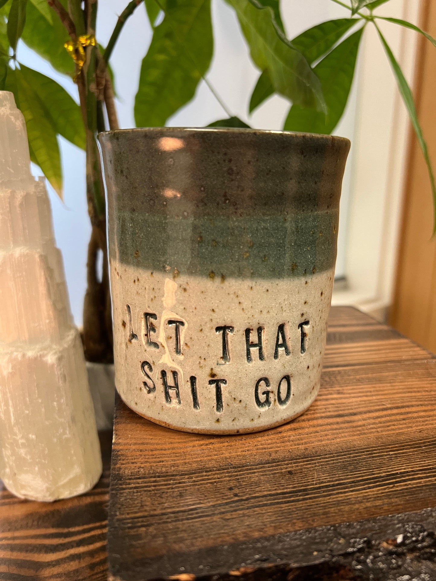 "Let That Shit Go" Coffee Mugs